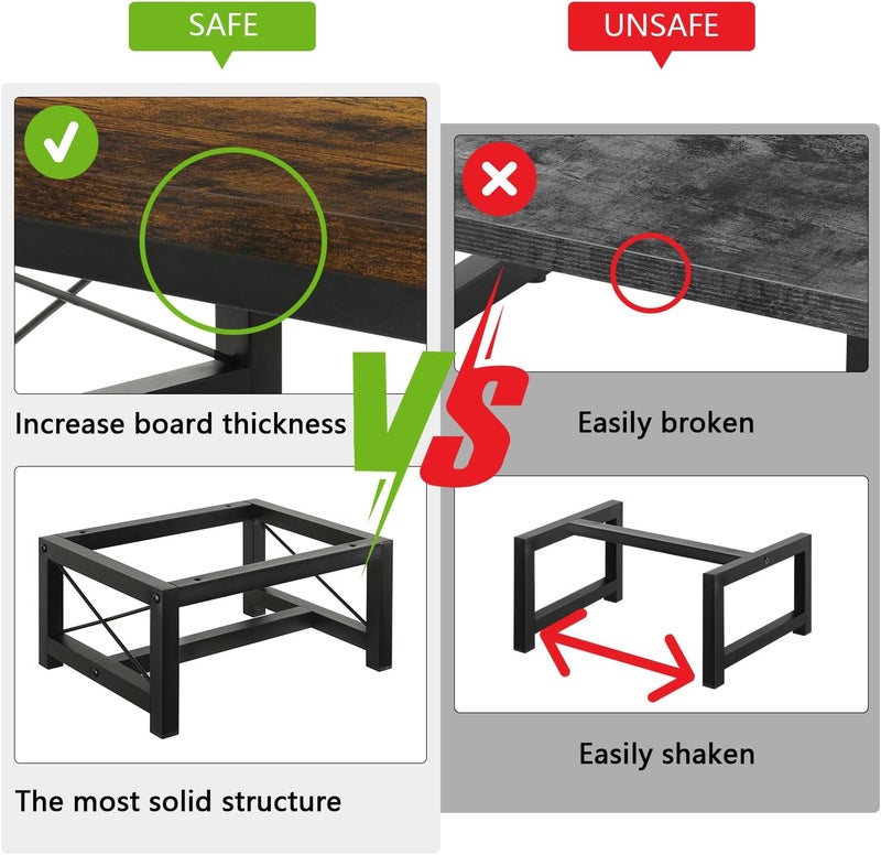 YINMIT Wooden Step Stool for Adults, Heavy Duty Step Stool for High Bed with Non-Slip Feet, Using for Bedroom, Living Room, Bathroom and Kitchen, Hold Up to 500 LBS - Image 5